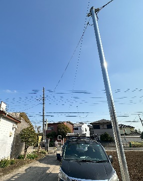 仮設電源工事